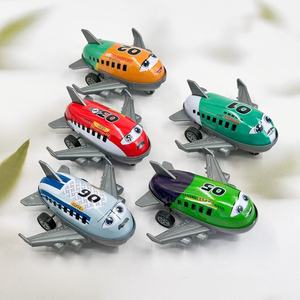 Modelo de avión de metal, juguete infantil, adorno de aviación, juguete para niño, avión de simulación con retroceso, tienda de juguetes de 1 y 2 yuanes - Product Image 2