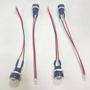 5,5x2,1 мм, разъем питания постоянного тока, гнездо для JST, 1,25 шаг, 2-контактный штекер - Product Image 2