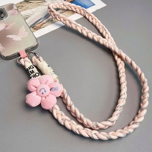 Cordón de Moda para Teléfono Móvil, Se Puede Colgar en Diagonal, Cuerda Antipérdida para Teléfono Móvil, Cuerda Trenzada de Nailon Colorida, Cordón para Teléfono Móvil - Product Image 6