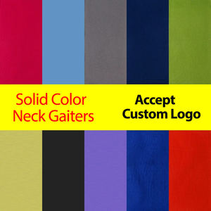 Multifuncional Color sólido Logotipo personalizado Cuello sin costuras Polaina <span class=keywords><strong>Bandana</strong></span> Ciclismo al aire libre Motocicleta Poliéster Deporte Bandanas - Product Image 5