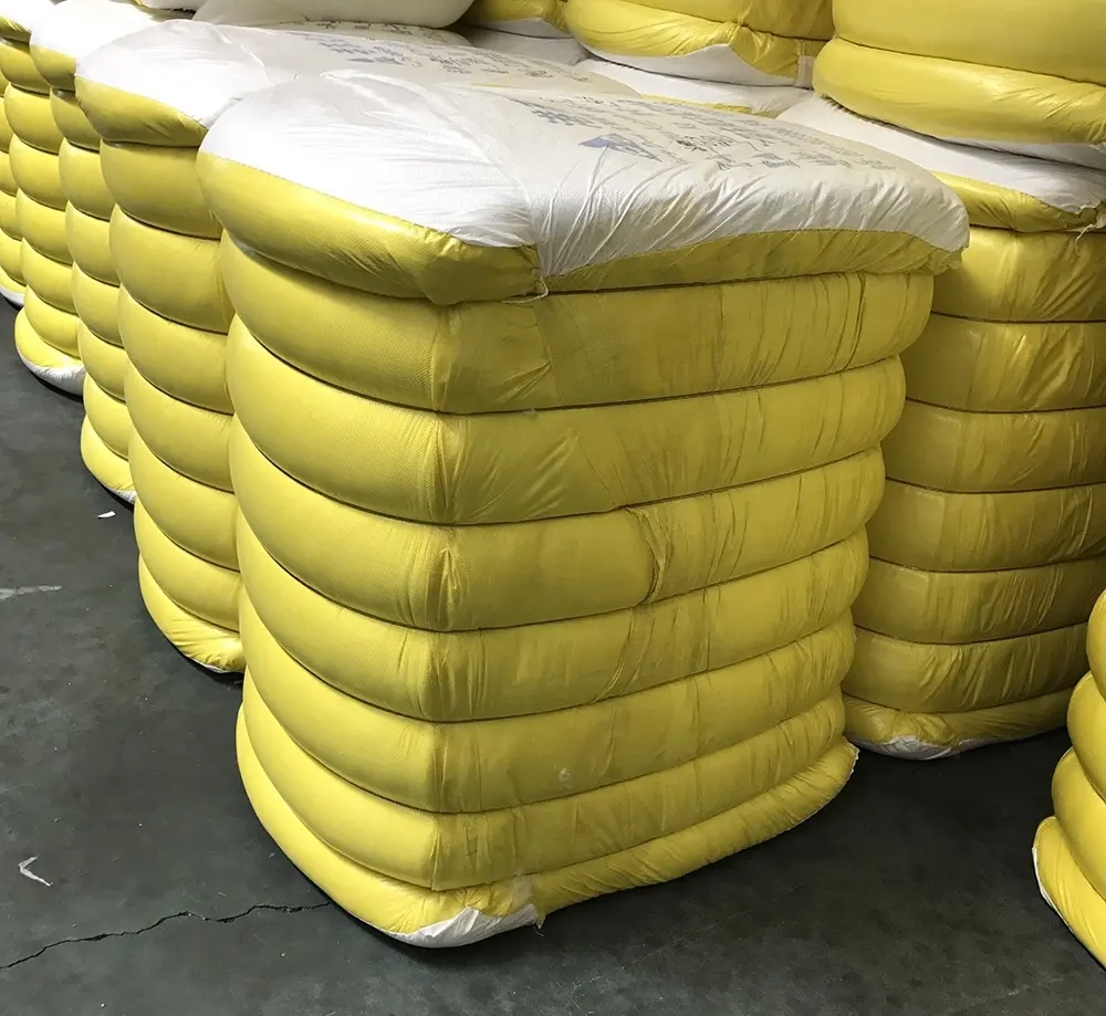 Fibre d'usine chinoise hcs silicone polyester fibre creuse pour matériau de remplissage de canapé