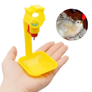 Automatic Chicken Drinkers Poultry Feeders and Drinkers Chicken Plastic Nipple Drinkers for Chicken