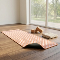 Tapis de Mahjong de Luxe Moderne Parisien, Motif Tartan, en Caoutchouc Chloroprène, Antidérapant, Réduction du Bruit, Résistant à la Saleté et à l'Eau, pour 4 Joueurs