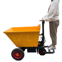Mini-tricycle électrique à poussée manuelle pour le transport de charbon et de cendres, idéal pour les travaux d'ingénierie et l'exploitation minière