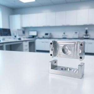Support de rail de guidage linéaire en aluminium usiné CNC de précision sur mesure, fabrication OEM ODM, fabriqué au Vietnam - Product Image 1