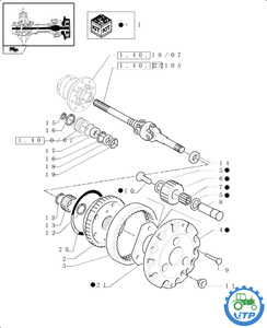 T24849 Nouvelle Pompe <span class=keywords><strong>Hydraulique</strong></span> à 9 Cannelures, Convient aux Tracteurs John Deere - Product Image 6