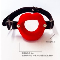 Jeu sexuel SM, bâillon buccal en silicone, accessoire de bondage SM, jouet sexuel pour adultes pour hommes et femmes