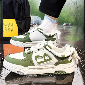 Nouvelles Chaussures de Marche Confortables pour Hommes, Décontractées et Sportives, à Plateforme, à Lacets, Imperméables, Respirantes, Souples et Légères – Idéales pour l'Automne, le Printemps et l'Été - Product Image 1