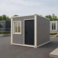 Maison conteneur de luxe sur mesure, pliable et mobile, avec panneaux sandwich, 30m², villa capsule modulaire pour complexe hôtelier
