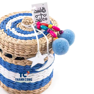 Panier de Ramadan fait main écologique de haute qualité panier cadeau de jacinthe d'eau artisanale pour les décorations de Ramadan boîtes de Ramadan - Product Image 2