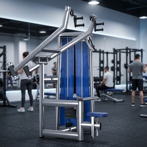 Equipo de Gimnasio Comercial: Máquina de Polea Frontal para Tracción Lateral (Lat Pulldown) con Carga de Pernos - Product Image 4