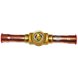 Новый оригинальный смотровой стеклянный фитинг <span class=keywords><strong>3</strong></span>/8x3/8 дюйма ODF SGP 10S I для хладагентов R22/R290/R600 HCFC HC 014L0035 – Продукция для промышленной автоматизации – Отличная цена - Product Image 1