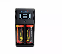 TrustFire 26650 Batterie Lithium-Ion Rechargeable 5000mAh 3.6V avec Port de Charge Micro-USB pour Caméra et Tondeuse à Gazon
