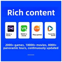 Nouvelles lunettes VR/AR fabriquées en Chine, films et jeux panoramiques 3D, appareil mobile tout-en-un avec écran virtuel de 48 pouces, source directe