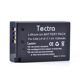 <span class=keywords><strong>Batterie</strong></span> d'appareil photo LP-E17 LP E17 <span class=keywords><strong>LPE17</strong></span> pour Canon EOS 77D 750D 760D 8000D Rebel T6i T6s Kiss X9i M3 M5 M6 - Product Image 1