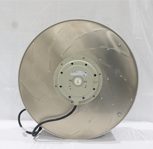 Ziehl-abegg RH56E-4DK.6N.1R 129263 3~ 230/400V 2.5KW 1320rpm Centrifugal <b>Fan</b> Aluminum Alloy Blades AC Motor 40 DB - Product Image 4