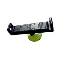 Support de téléphone portable réglable à double tête de type clip pour écrans plats, idéal pour les terrains de basketball et les barrières de clôture