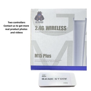New M15 Wireless 4K <strong>Game</strong> Stick TV Home Joystick <strong>Gamepads</strong> 20+Simulators 20000+ <strong>Games</strong> HD Output Retro Video <strong>Game</strong> Console - Product Image 1