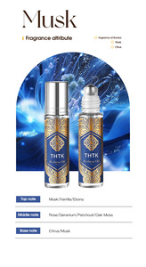 Parfum en roll-on 10g, brume parfumée naturelle aux huiles essentielles, parfum arabe frais et longue durée pour femmes et hommes - Product Image 4