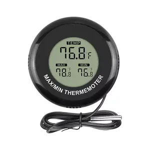 Hot Mini Digital Thermometer Aquarium Max/Min Temperatur messer für Reptilien Gewächshaus