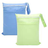 Sac étanche réutilisable pour bébé, pochette de rangement portable pour couches, maillots de bain et voyages