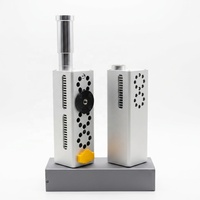 Machine de débroussaillage laser portable personnalisée en alliage d'aluminium de 260 W avec verrou de sécurité pour métaux, portée de 50 m et lentille 15x/50x