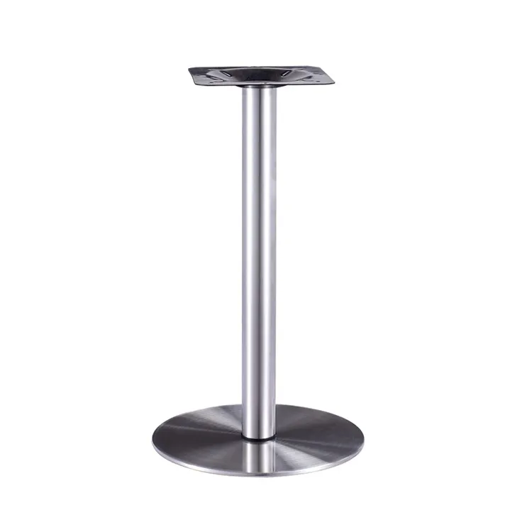 Möbel 720mm Draht zeichnung Dining Hotel Round Base Tisch Edelstahl Esstisch Beine