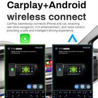 Radio para Auto de 12.1 Pulgadas para Toyota Fortuner Hilux 2008-2015, Pantalla Táctil Android, Estéreo Inalámbrico, BT, CarPlay, Unidad Principal