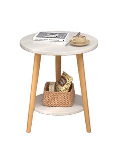Eenvoudige <span class=keywords><strong>Mini</strong></span> Ronde Salontafel Slaapkamer Nachtkastje Ronde Bijzettafel - Product Image 2