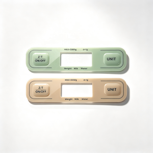 Juego de pegatinas de membrana para panel de control de termostato OEM personalizado, calibración de temperatura, alarma de tiempo, prueba, PVC, PET, adhesivo - Product Image 3