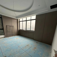 Panneau mural WPC solide avec âme en MDF et support en mousse