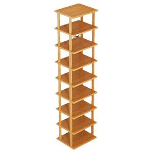 Wooden <b>Shoe</b> <b>Rack</b> Multi Layer Easy Assemble For Entryway Dormitory Narrow Space <b>Storage</b> - Product Image 3