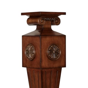 <span class=keywords><strong>Colonne</strong></span> de sculpture sur bois massif rétrospective pour mariages Base de mariage de route élégante porte-fleurs décoration de scène de fête décor à la maison - Product Image 3