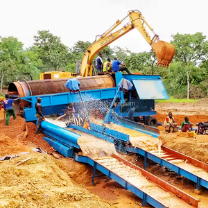 Công Suất Lớn Tách Máy Cho Đá Cát Vàng Sỏi Di Động Vàng Trommel Thiết Bị Cho Khai Thác Mỏ Nhà Máy Chế Biến - Product Image 6