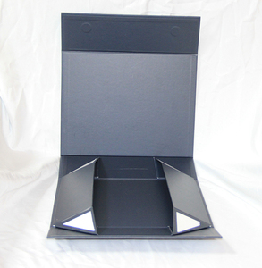 Wholesale Custom Clothing Fold Kraft Paper Box Leather Folding Storage Box Customised Folding Pvc Boxes