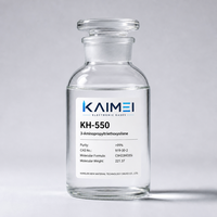 Agent de Couplage Aminosilane KH-550 de Haute Pureté 99% A-1100 AMEO pour le Conditionnement des Fibres de Verre et la Fabrication de Résine Époxy