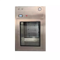Airkey Factory Supply Boîte de passage dynamique 304 en acier inoxydable de haute qualité pour salle blanche/pharma/bio Lab