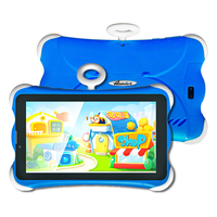 Tablet Anak Berkualitas Tinggi 7 Inci dengan Aplikasi Terpasang, Tablet Belajar untuk Anak, Tablet Edukasi Android untuk Bayi dan Anak-anak