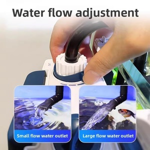 Filtro a Cascata per <span class=keywords><strong>Acquario</strong></span> da Appendere, Purificatore con Aerazione a Basso Livello <span class=keywords><strong>d</strong></span>'<span class=keywords><strong>Acqua</strong></span> per <span class=keywords><strong>Tartarughe</strong></span> e Vasche per Pesci - Product Image 5