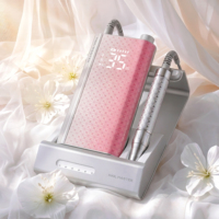 Ponceuse à ongles sans fil portable électrique rechargeable 35000 tr/min professionnelle