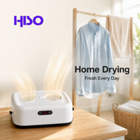 Séchoir à linge portable compact en plastique avec chauffage PTC 600W 220V, minuterie 241-480 min, capacité 5-10kg, pour maison, camping-car, extérieur, hôtel, voyage