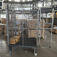 Chariot de supermarché robuste et durable Truelisort, conteneur pliable en fil métallique pour le stockage, fournisseur OEM