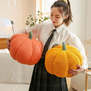 ハロウィンパンプキンをテーマにした風変わりな動物の大きなラグドールクッションクリエイティブなアクティビティ用品ぬいぐるみコットンPPギフト - Product Image 3