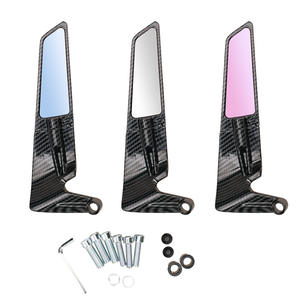 Accessoires pour moto, rétroviseur universel pour moto, rétroviseur imprimé par transfert d'eau, spoiler adapté à KTM - Product Image 1