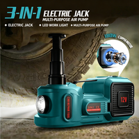 OTOY ZSY01-3/5 Cric hydraulique électrique en acier 5 tonnes DC12V 3-en-1 multifonctionnel antidérapant certifié CE 180W Kit