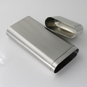 <span class=keywords><strong>Porte</strong></span>-<span class=keywords><strong>bouteille</strong></span> d'<span class=keywords><strong>alcool</strong></span> en acier inoxydable avec étui à cigares - Product Image 3
