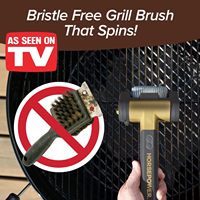 Brosse de grillage électrique en acier inoxydable de qualité alimentaire rechargeable