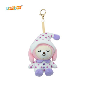 Famipet Fabricant Grossiste Personnalisé Nouveau Design Mignon <span class=keywords><strong>Animaux</strong></span> en Peluche Porte-clés Pendentif Breloque de Sac à Dos Jouet - Product Image 4