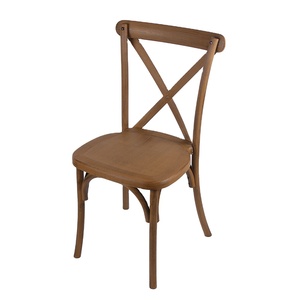 Silla cruzada de resina para exteriores, asientos elegantes resistentes a la intemperie para patios, jardines, comedor o uso personal - Product Image 5