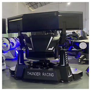 Game Hall Arcade Driving Game Machine 9d Virtual Reality Amusement Ride Car Racing for Indoor Playground - Product Image 1